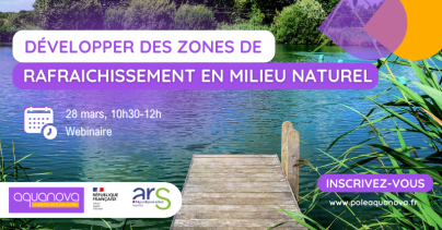 Webinaire « Développer des zones de rafraichissement en milieu naturel » I 28 mars 2025 I